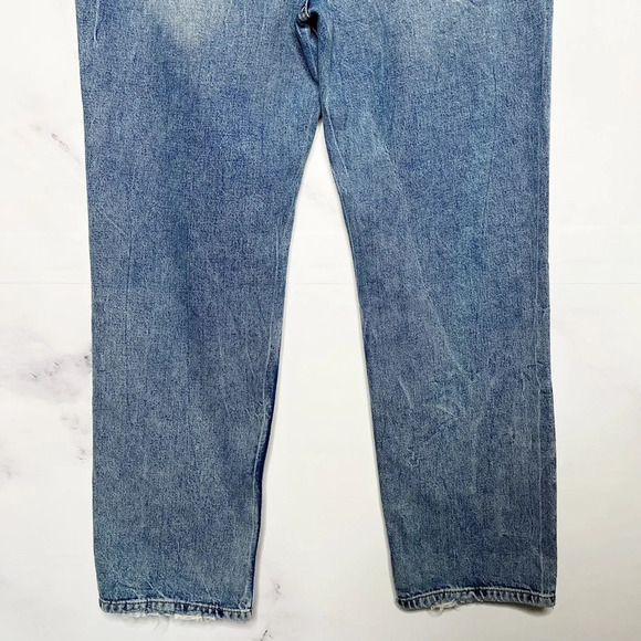 Free People We The Free Dakota Straight Leg Jeans in Vintage‎ Indigo - Picture 9 of 14